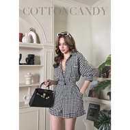 Cotton candy suit imported from Bangkok,/ women's suit, Bangkok imported clothes,/ women's suit, tan