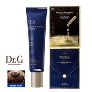DR. G - 黑蝸牛霜 20ml+黑蝸牛逆齡緊緻面膜2片(平行進口)