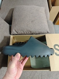 adidas originals Yeezy Slide 潮流 EVA 一字拖鞋 男女同款 黑色
