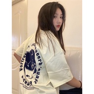 2022 New Ready Stock Korean Style Women's Fashion Summer Short sleeve T-shirt Fashion Clothing Round