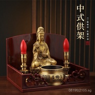 Shelf for Worship Altar Buddha Altar Offering Guanyin Shelf Wall-Mounted Buddha Shrine Buddha Statue
