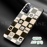 Softcase Glass Kaca OPPO A57 (4G) 2022 - Casing hp OPPO A57 (4G) 2022 [ S101 ].