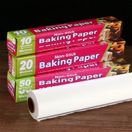 Extendable Cuttable Baking Paper Roll Temperature Resistance Greaseproof 5 M 10M 20M 50M Parchment P