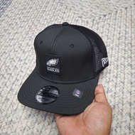 BLACK PHILADELPHIA EAGLES 2025 SIDELINE LOGO 9SEVENTY NET CAP/HAT BY NEW ERA