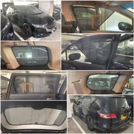 Honda Odyssey RB3 的專車專用濾光窗網太陽擋