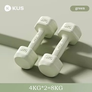KUS ดัมเบล 5 kg แพ็คคู่ ที่ยกน้ำหนัก อุปกรณ์ออกกำลังกาย ผู้ชาย ดัมเบลผู้หญิง dumbbell set