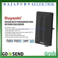 OUYASHI Antena 2 TV digital DVB-T2 luar dalam indoor outdoor ORIGINAL