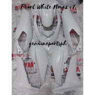 NMAX V1 FAIRINGS PEARL WHITE (9PCS SET)