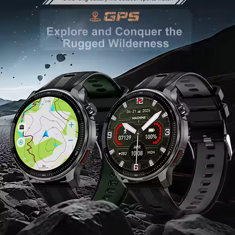 2026New GPS Smart Watch AMOLED HD Screen Always show time Business Sports Swim Watch 4GB Memory Loca