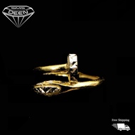 SMS DEEN Cartier Ring, ±2.9-3.3GM - Gold 916 Emas - Cincin Paku Cartier