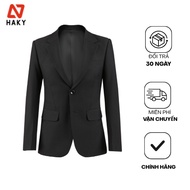 Vip2 K-Lapel Blazer, HAKY High Quality, Standard Form, Well Tailored, 3 Layers to Keep Form Flat wit