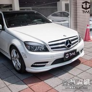 TWL台灣碳纖 全新 賓士 W204 美規C300 AMG專用 C350 09 08 10 11年晶鑽側燈組