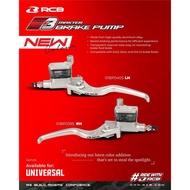[ 14MM ] E3 E-3 RCB RACING BOY ( SILVER ) UNIVERSAL MASTER PUMP LEFT & RIGHT SIDE