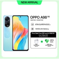 OPPO A98 5G Smartphone | 8GB RAM + 256 GB ROM | 67W SUPERVOOC | 5000mAh Battery