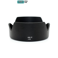 HFDC Lens Hood For Nikon HB-32 DX AF-S 18-70mm 18-105mm 18-135mm 18-140mm ED Bayonet Camera Lens Hoo