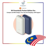 Xiaomi 10000mAh Mini Power Bank Pocket Edition Pro with 33W Max Output Charging Power Powerbank