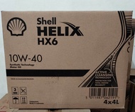 PROMO SATU DUS Oli Mesin Mobil Shell helix HX6 10W-40 (4L)