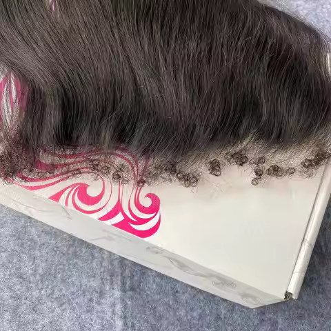 5x5/6x6 HD Lace Closure Curly Edges Baby Hair PrePlucke Melt Skins Straight Invisible 13x6 Deep Part