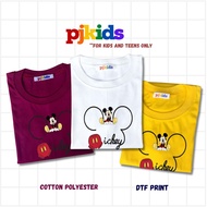 MICKEY MOUSE 2 KIDS TSHIRT II CHARACTER TSHIRT II KIDS 2-10 Y/O TEENS 10-17 Y/0 II PJKIDS