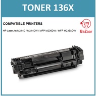 Compatible HP LaserJet Toner Cartridge 136 136X Black For HP M211D M211DW MFP M236DW MFP M236SDW 136