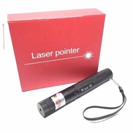 เลเซอร์พอยเตอร์ แสงสีเขียว Laser Pointer เลเซอร์แรงสูง พอยเตอร์ ปากกาเลเซอร์ พร้อมรางชาร์จและถ่านชาร์จ