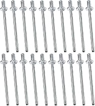 AERZETIX - C48092 - Set of 20 standard blind rivets Ø3x5mm aluminium/steel - DIN 7337 A - rod breake
