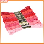 yakhsu|  8Pcs 75m Thread Cross Stitch Embroidery Cotton DIY Craft Sewing Skeins for Cross Stitch
