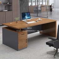 Modern Furniture Executive Desk Manager Office Desk Simple Single Person Qin Yuan President Boss Des