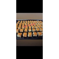 Tart Nenas inti Besar Tart Nanas Pineapple Tart Roll Tart Nanas Planta Gebu 25 pcs Halal Biskut Kuih