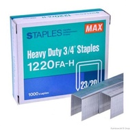 *CLEARANCE HEAVY DUTY MAX STAPLES 1220 (23/20) FA-H/ 1224 (23/24) FA-H