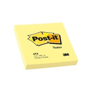 3M 654 Post-It Notes 3" x 3"