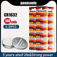 Panasonic CR1632 1632 DL1632 ECR1632 BR1632 LM1632 3V Lithium Battery For Car Key Remote Control Wat