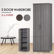 [SU982] 2-door Wardrobe Cabinet Wardrobe Wardrobe 2-Door Wardrobe Wardrobe Wardrobe