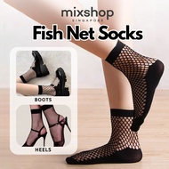 mixshop FishNet Socks, Breathable,Thin Socks [Multiwear] [SG READY STOCK]