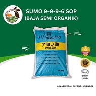 SUMO 9-9-9-6 SOP (25KG) - Baja Jepun, Subur Pokok Durian, Buah-Buahan, Sayuran, Tinggi Asid Amino