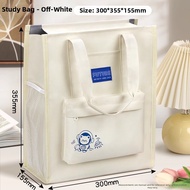 MINGZHUO | Canvas Student Book Bag Large Capacity