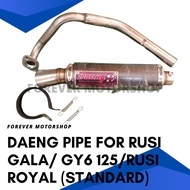 daeng sai4 pipe ✤Daeng pipe for RUSI GALA/ GY6 125/RUSI ROYAL (standard)♤