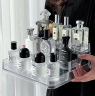 Perfume Shelf Cosmetic Organizer Storage Rack Doll Display Stand Kitchen Seasoning Organizer