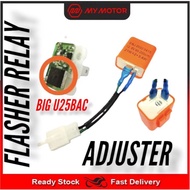 UNIVERSAL RSX Y15ZR V2 R25 V2 R15 V3 VARIO  LED SIGNAL FLASHER RELAY  DOUBLE SIGNAL RELAY