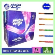 ⚝ ≤ ⛐ PHELPSDODGE - THHN WIRE 8.0mm² STRANDED. CUT SIZE 80PESOS PER METER.