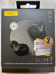 (全新行貨有單2年保養)Jabra Elite 7 Pro 真無線耳機 暗黑色