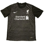 Liverpool 2020-2021 goalkeeper jersey fan version black men