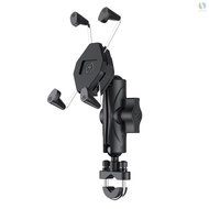 Motorcycle Phone Mount Bike Phone Mount 360° Rotate Automatically Lock Quick Release Motorcycle Phone Holder Suitable for 3.5-7inch Phone MOTO TOPGT