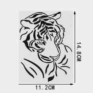 Cutting Sticker Fierce Animal Forest Tiger Vinyl Car Sticker Sticker 11.2 CM