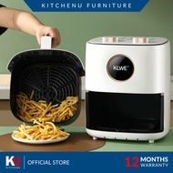 KITCHENU™Ready Stock 8L Air Fryer Large High-Capacity Air Fryer AIRFRYER (8L)Mesin Goreng Tanpa Miny