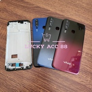 TOMBOL Backdoor Back Cover Casing Vivo 1902 V1901A V1901 1901 Bekdor Casing + Volume Button Lcd Fram