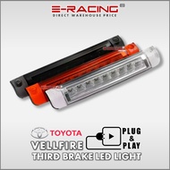 Toyota Vellfire Alphard ANH20, Estima ACR50 Rear Spoiler Center Third Brake Light (9 LED) - Red