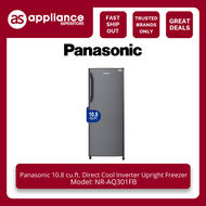 Panasonic 10.8 cu.ft. Direct Cool Inverter Upright Freezer NR-AQ301FB