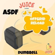 OFFGRID RELOAD Smoked Hex Dumbbell - Durable Strength Training UNPLUG Weight ASDF