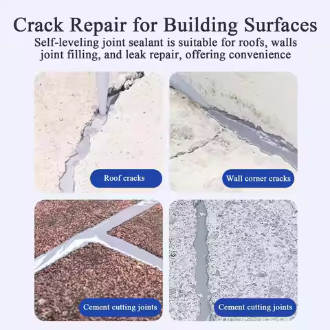Roofing Sealant Waterproof Coating Sealant RV Roof Quick-Drying Liquid Glue Sealing Adhesive for Con